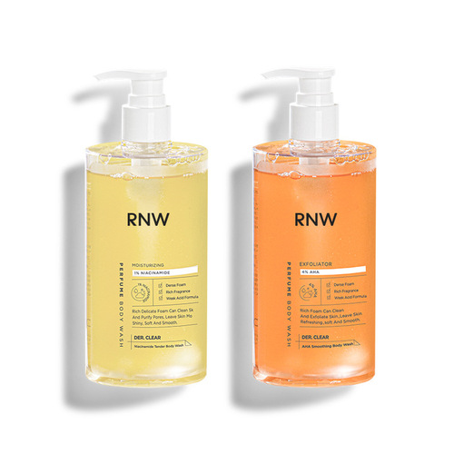 Authorized RNW Shower Gel Niacinamide Brightening Acid Exfoliating Bathroom Fragrance Bath Artifact 400g