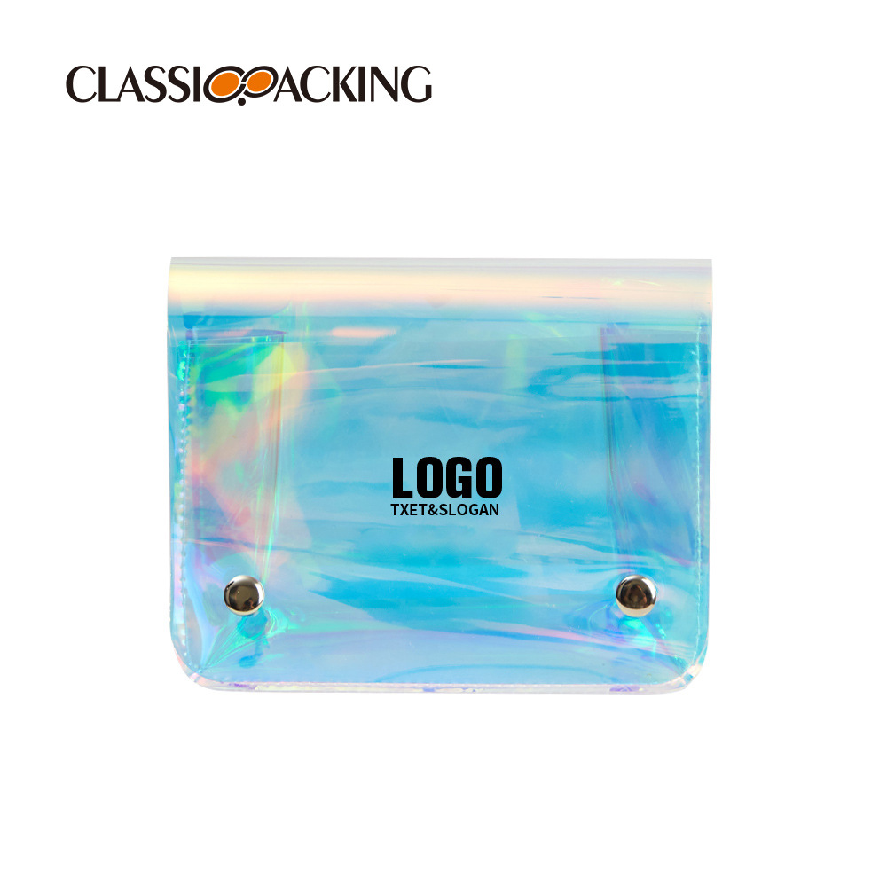 Fábrica al por mayor bolso cosmético simple impermeable color mágico lavado bolsa artículos de tocador traje de viaje bolsa cremallera logotipo imprimible