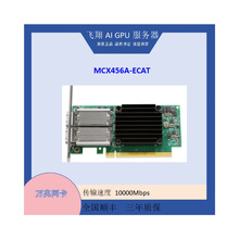 MCX456A-ECAT mellanox迈络思原装ConnectX-4 双口100G网卡IB HDR