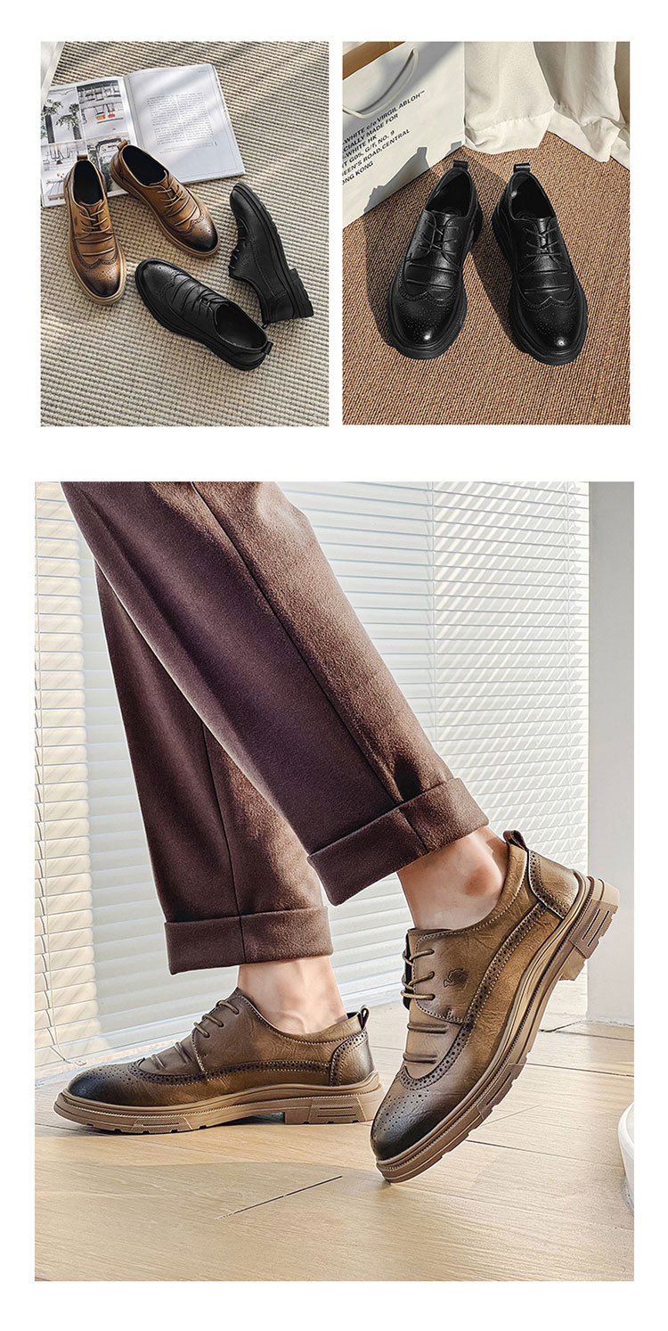 Suit Wedding Groom Business Formal Casual Leather Shoes Men_voghion.com