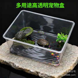 饲养盒爬宠饲养箱高透明宠物盒角蛙饲养盒爬虫饲养盒宠物爬虫盒箱