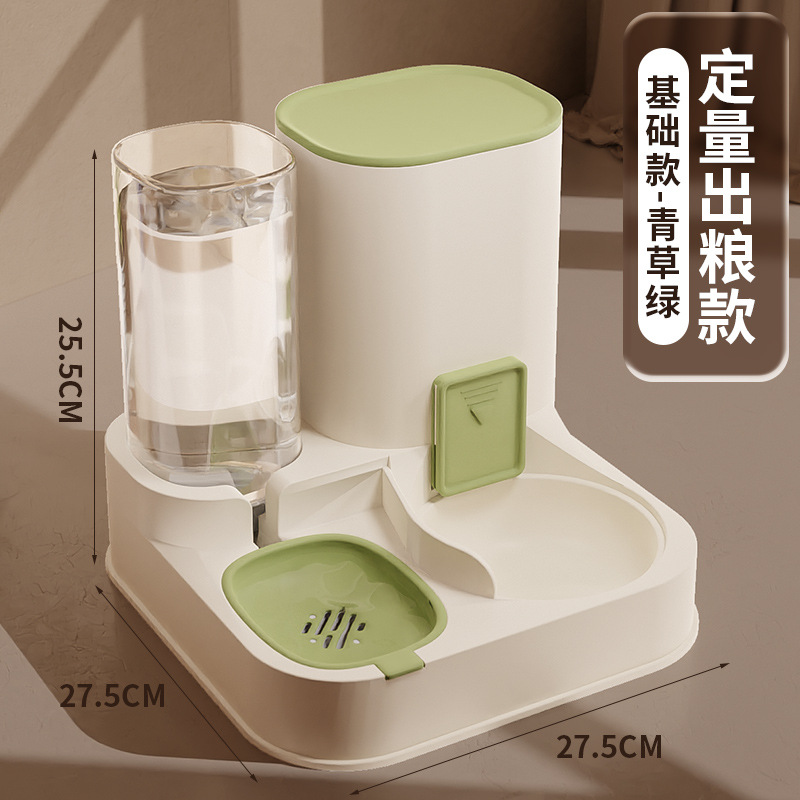 Máquina automática de alimentación y agua todo en uno, fuente de agua para mascotas, alimentador, dispensador de agua para gatos, tazón para perros, venta al por mayor transfronteriza