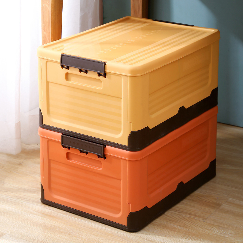 Dormitory Foldable Book Storage Box Household Plastic Clothes Toys Student Books Classroom Storage Box