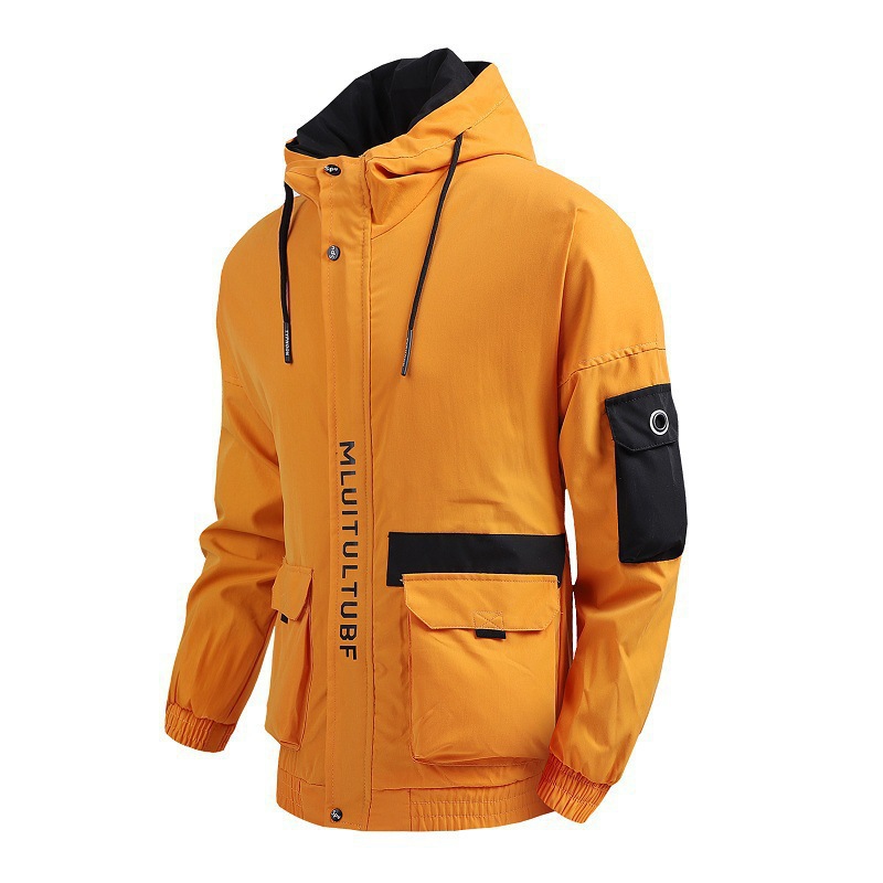 Nueva primavera y otoño chaqueta de hombre de otoño moda coreana delgada chaqueta deportiva casual para hombre