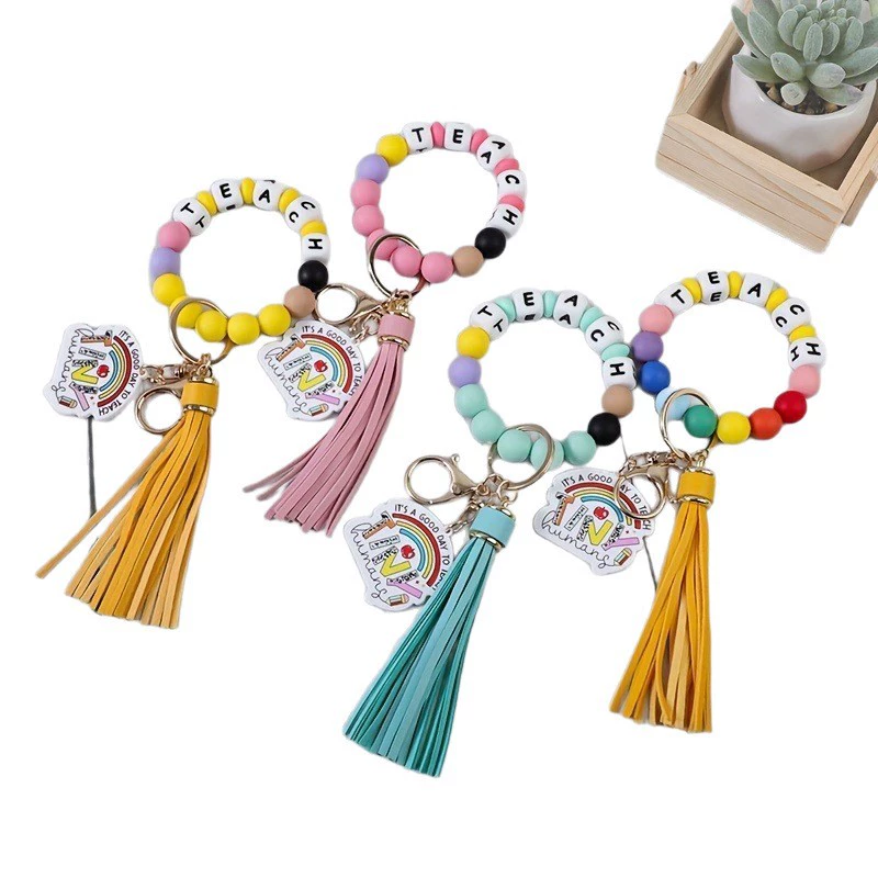 Bracelet, silicone accessory, keychain, small bell