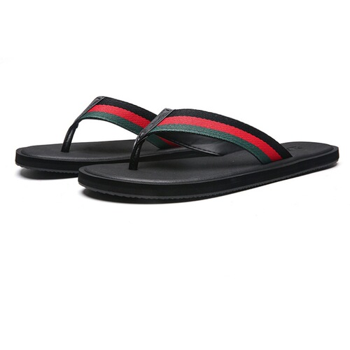 Cross-border slippers for men, summer outer wear, non-slip flip-flops, outdoor soft-soled sports and leisure beach sandals