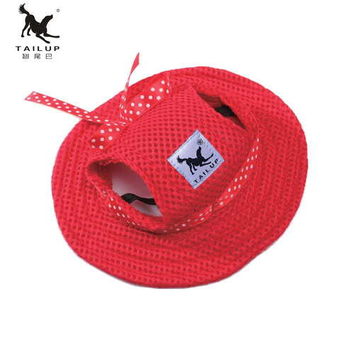 Practical puppy hat for summer sunshade and travel, high quality, breathable, new style, stylish pet princess hat, manufacturer mixed batch