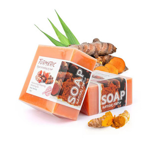 Cross-border foreign trade Turmeric soap Turmeric soap essential oil soap handmade soap cleansing bath soap ginger soap
