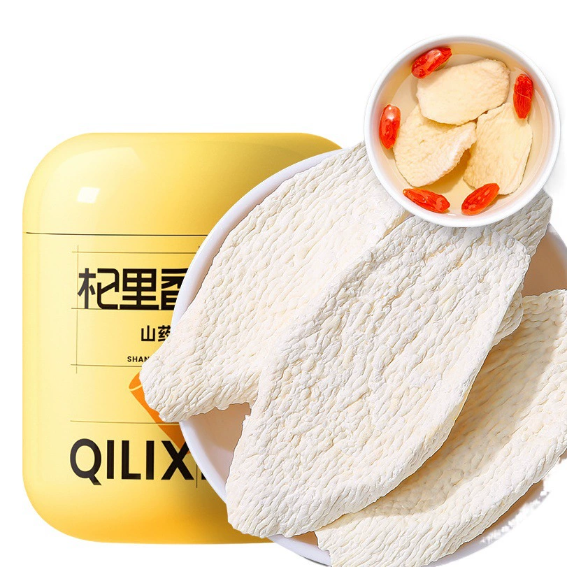 Qilixiang Ям таблетки 200 г бутилированный суп обезвоженные растительные Ям таблетки происхождения железа бар Ям сушеные волосы