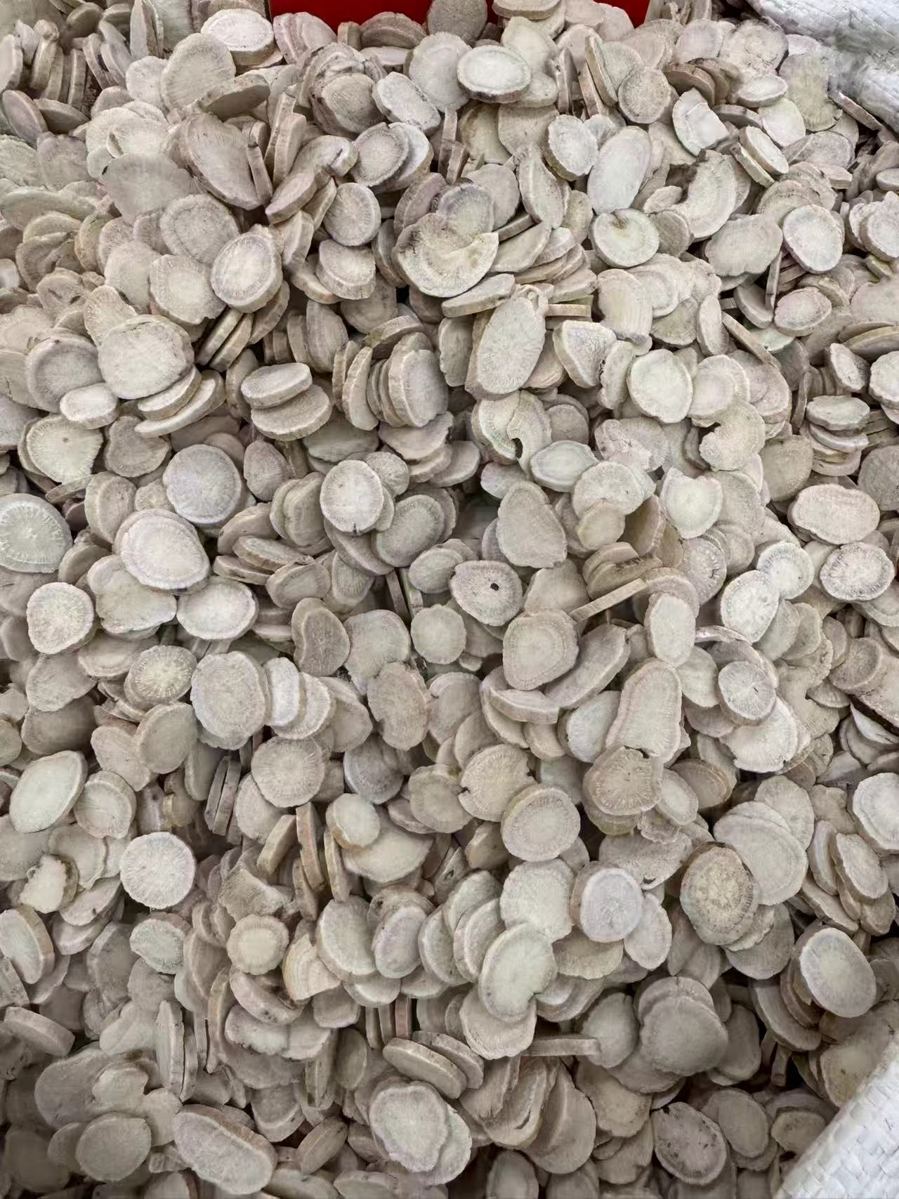 White Peony Root Bai Shao 1000g Dried Slices for Decoction and Culinary Use quality and texture
