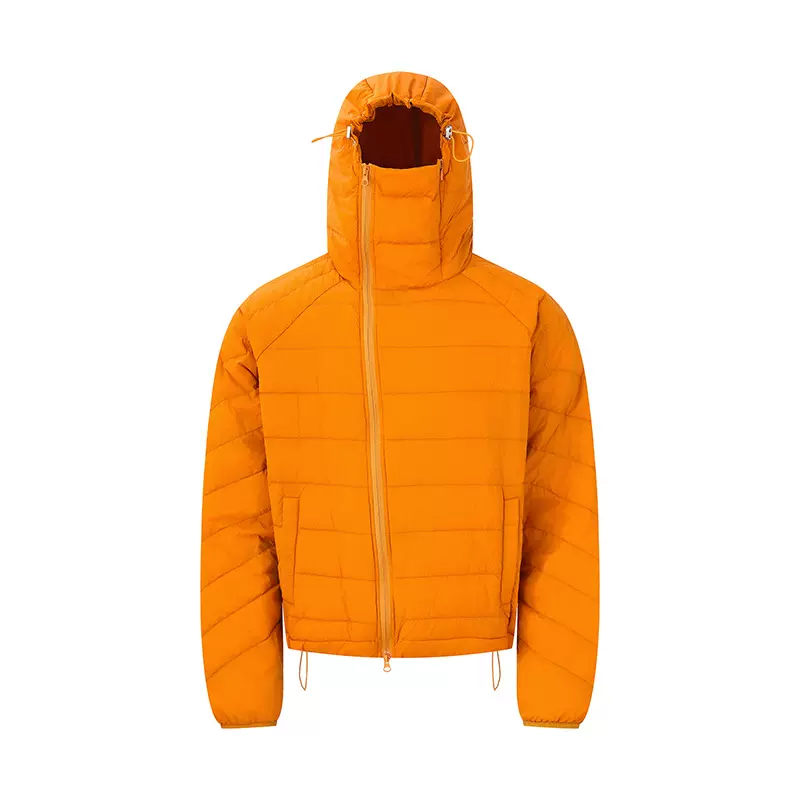 FORN3冬新款排骨羽绒服男休闲保暖连帽羽绒外套男轻薄男女式外套