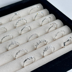 小巧精緻戒指合集s925純銀材質不過敏近期熱賣款組合疊戴首選新品