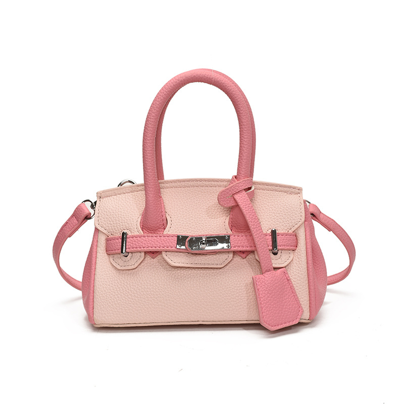 Bolso portátil de platino con textura de moda transfronteriza, bolso de hombro simple y versátil de lujo ligero, bolso de nicho de temperamento de gran capacidad