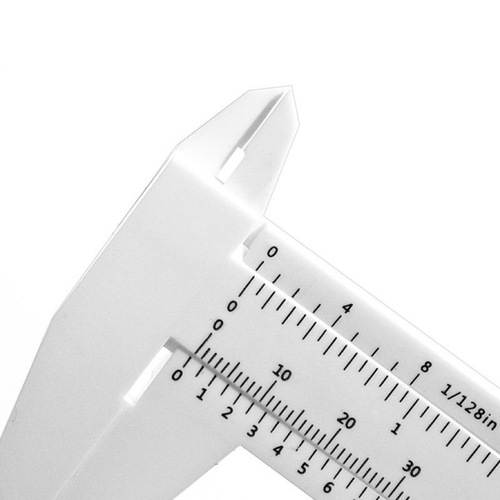 Plastic vernier caliper high-precision home use mini small jewelry and craft 80mm 150mm oil level vernier ruler