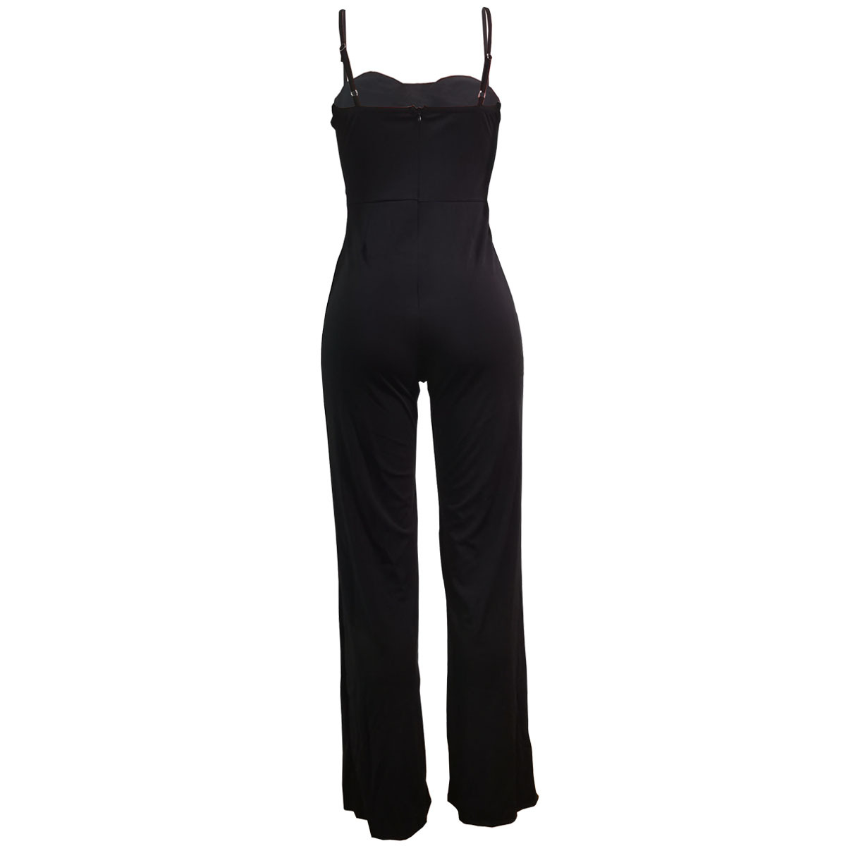 Sexy Solid Color Suspender Jumpsuit NSSJW58665