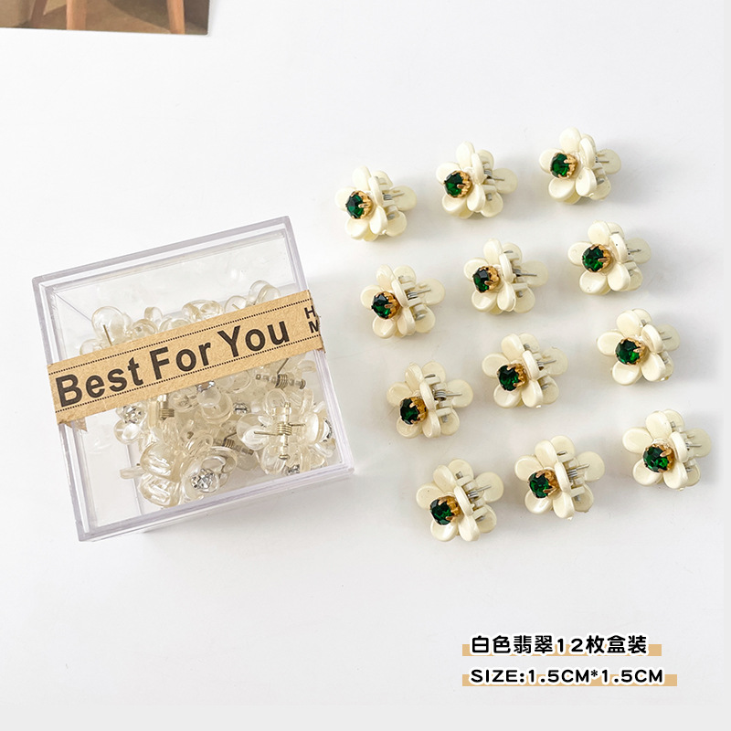 Lado flequillo clip horquilla Mini tamaño pequeño clip femenino frente trenzado pelo clip tocado verano princesa cabeza horquilla