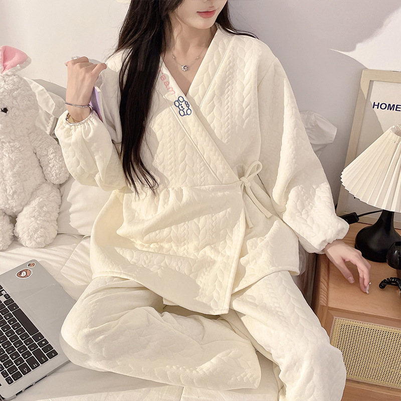 2912# pink letter [kimono air cotton] / L size [ 42.5-60kg ]