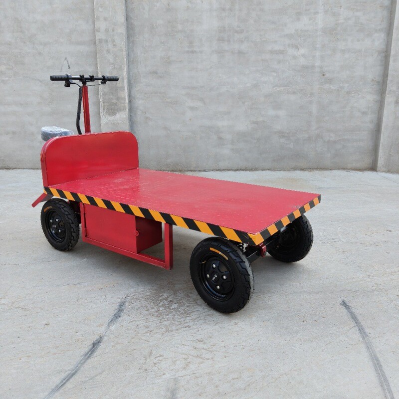 Small Electric Flatbed Truck, Factory Transport Vehicle, Tractor, Four-Wheel Agricultural Transport Vehicle, Cargo Truck, Manufacturer Wholesale