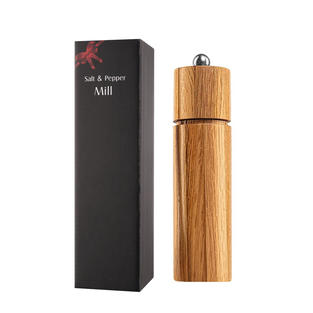 Cilíndrica molino de pimienta espesor ajustable núcleo de cerámica molinillo de pimienta manual de sal de Rosa amoladora herramientas de cocina