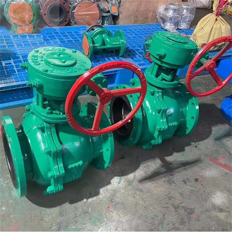 Q41J-10 防腐衬胶法兰球阀 Q41J 硫酸硝酸衬胶球阀 二片式球阀