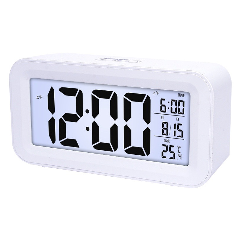 New Simple Clock Electronic Alarm Clock for Junior High School Students Wholesale Desktop Living Room Children's Snooze Bedside Small Alarm Clock
