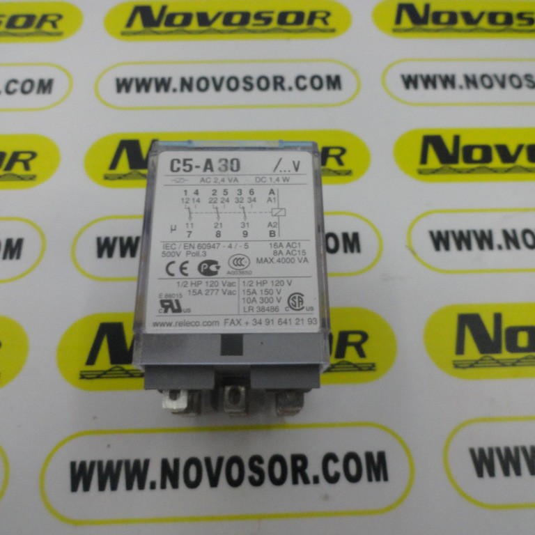 RELECO  继电器 C5-A30   DC110V   220VDC  24VDC  115VAC