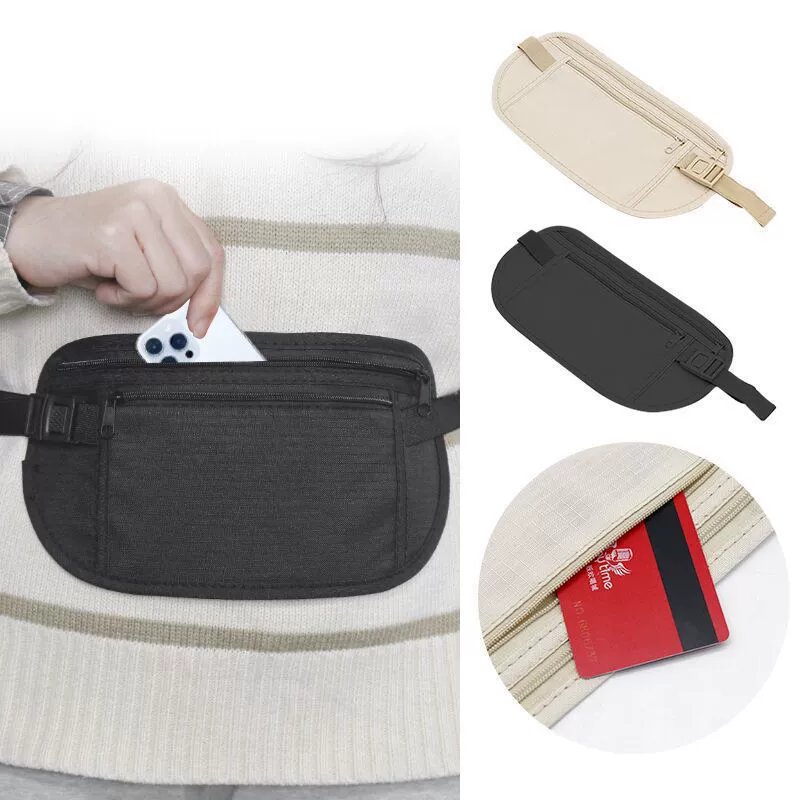 Новая уличная персональная спортивная поясная сумка, противоугонная невидимая поясная сумка, ультратонкая невидимая поясная сумка для фитнеса, ручная сумка для бега