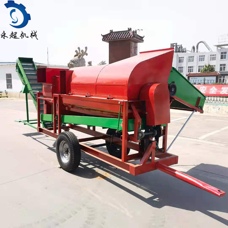 新型花生摘果机自动装袋花生脱果机农用花生秧果分离机新型打果机