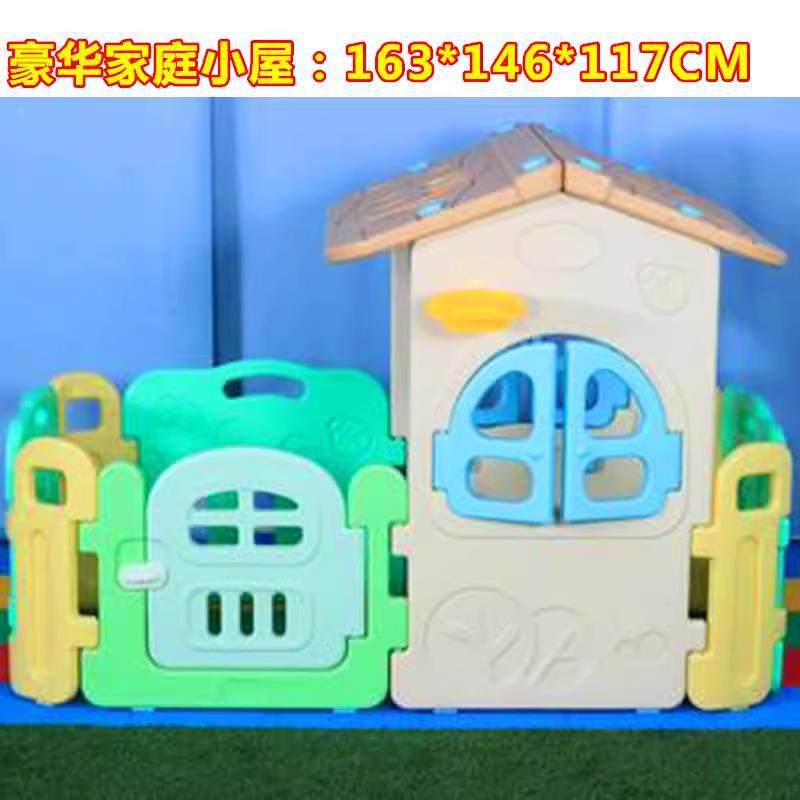 Casa de Juegos Infantil de Plástico, Desmontable, Lavable, para Interior y Jardín de Infantes image 30