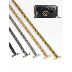 Gucci metal small chain bag strap accessory crossbody shoulder strap underarm Gucci pool bag chain replacement single purchase