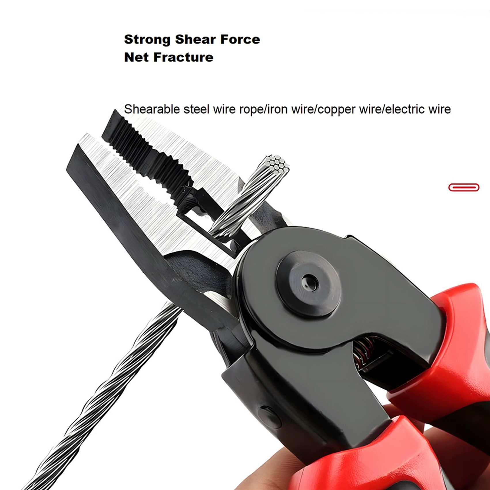 奥顿 Universal steel wire, cutters, cable pliers, set, tiger