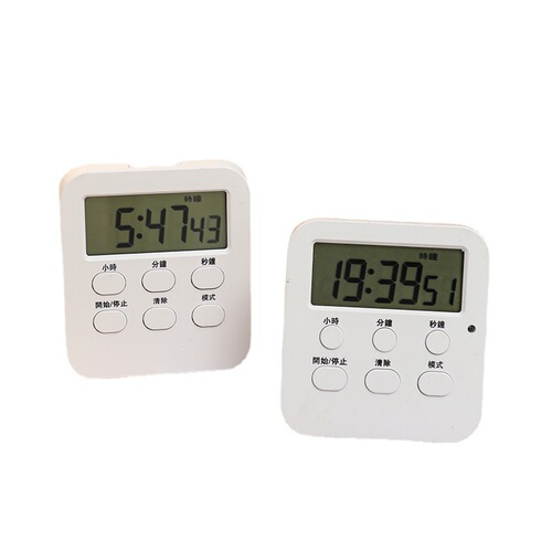 Classic silent multi-function timer student time manager kitchen digital display timer countdown alarm clock