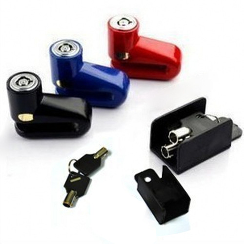 Bicycle electric vehicle disc brake lock motorcycle lock chain lock riding equipment accessories anti-theft riding metal lock