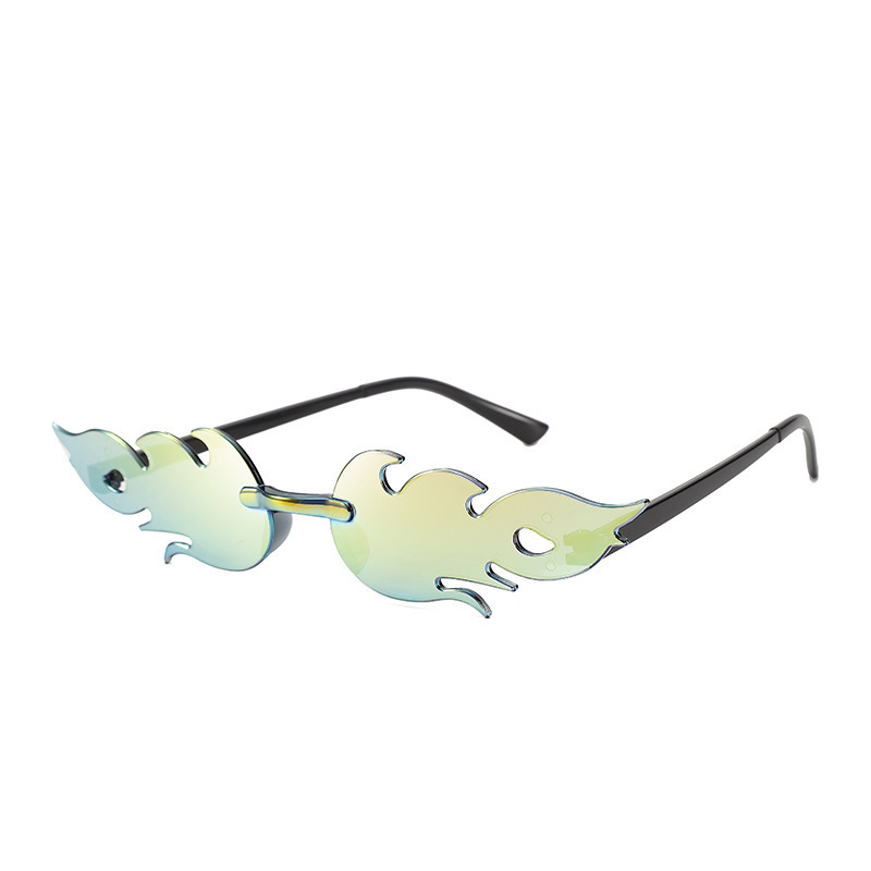 Gafas de sol llama color caramelo para baile y espectáculos
