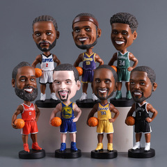 Creative Basketball Star blind box figure model, Wangpai star player, hand-painted anime-style desk ornament, gift for boys