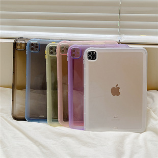ins candy transparent soft case for ipad10.9/11 inch flat protective cover 10.2 inch mini6 case