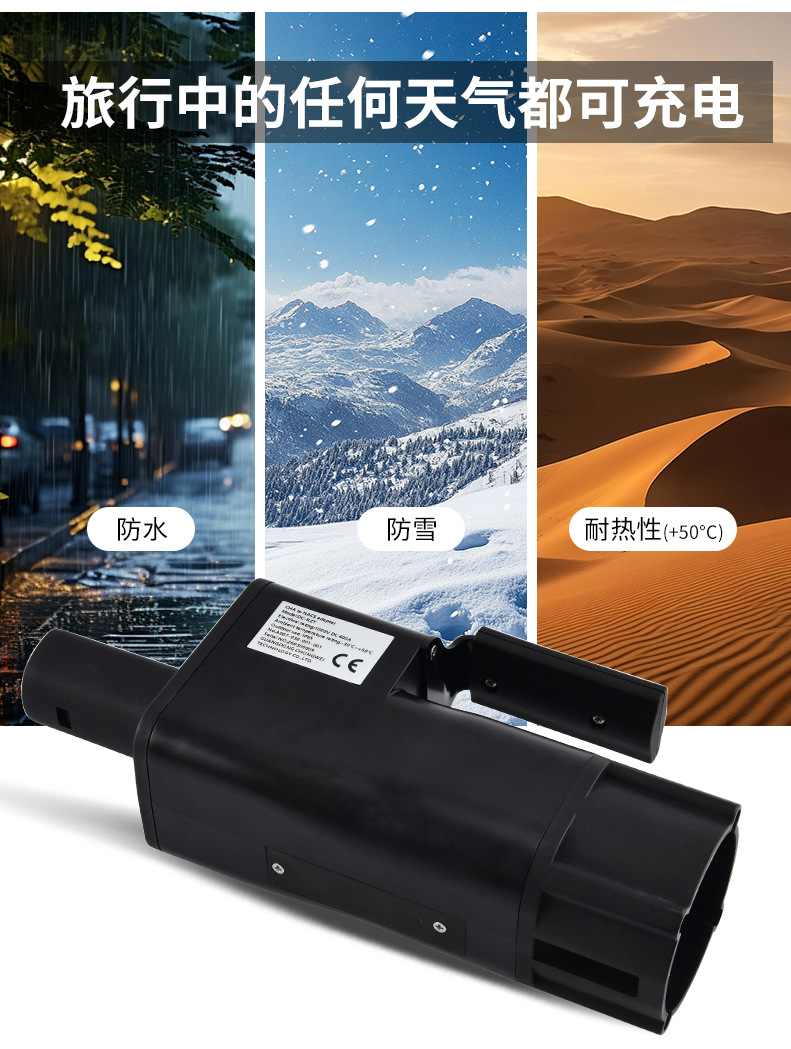 Factory cross-border customization of DC adapter for converting DC Japan-standard to Tesla-standard for new energy vehicles CHA-NACS charging stations