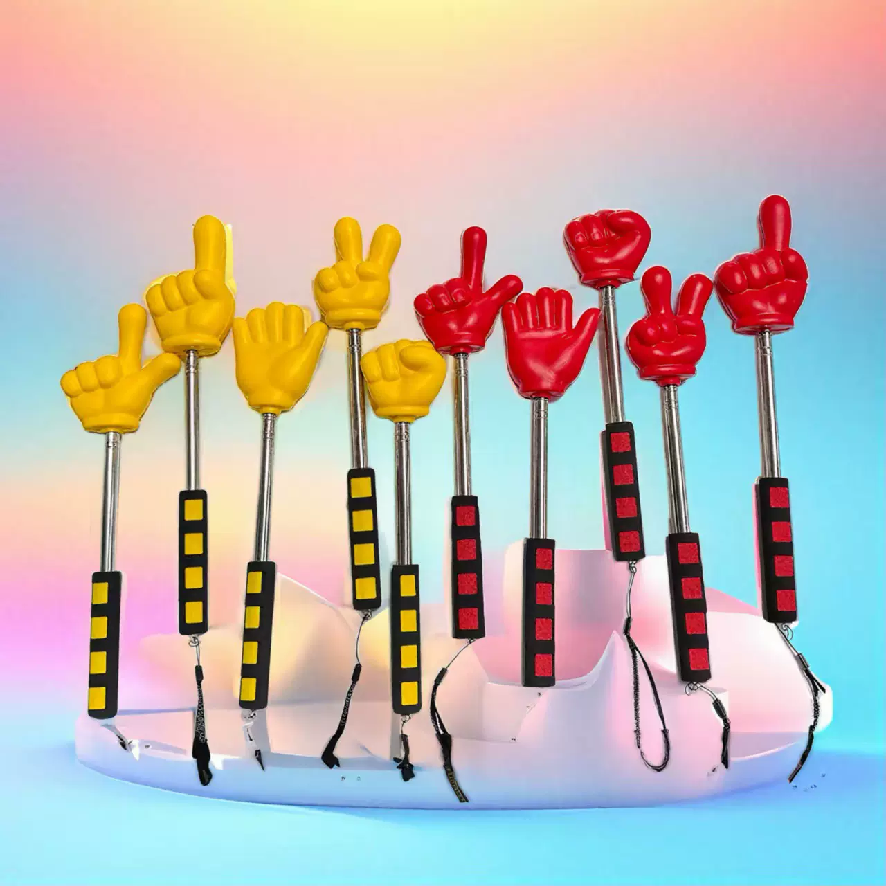 益智玩具PU指读阅读手指伸缩指挥棒读书趣味减压儿童教鞭伸缩食指