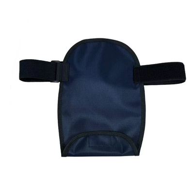 Ostomy-Specific Belt, On-board emergency urine bag - cyan