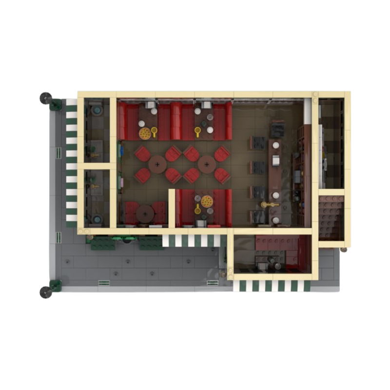 Building Block Model Set Small Particle Assembly Toy Diy Kit_voghion.com
