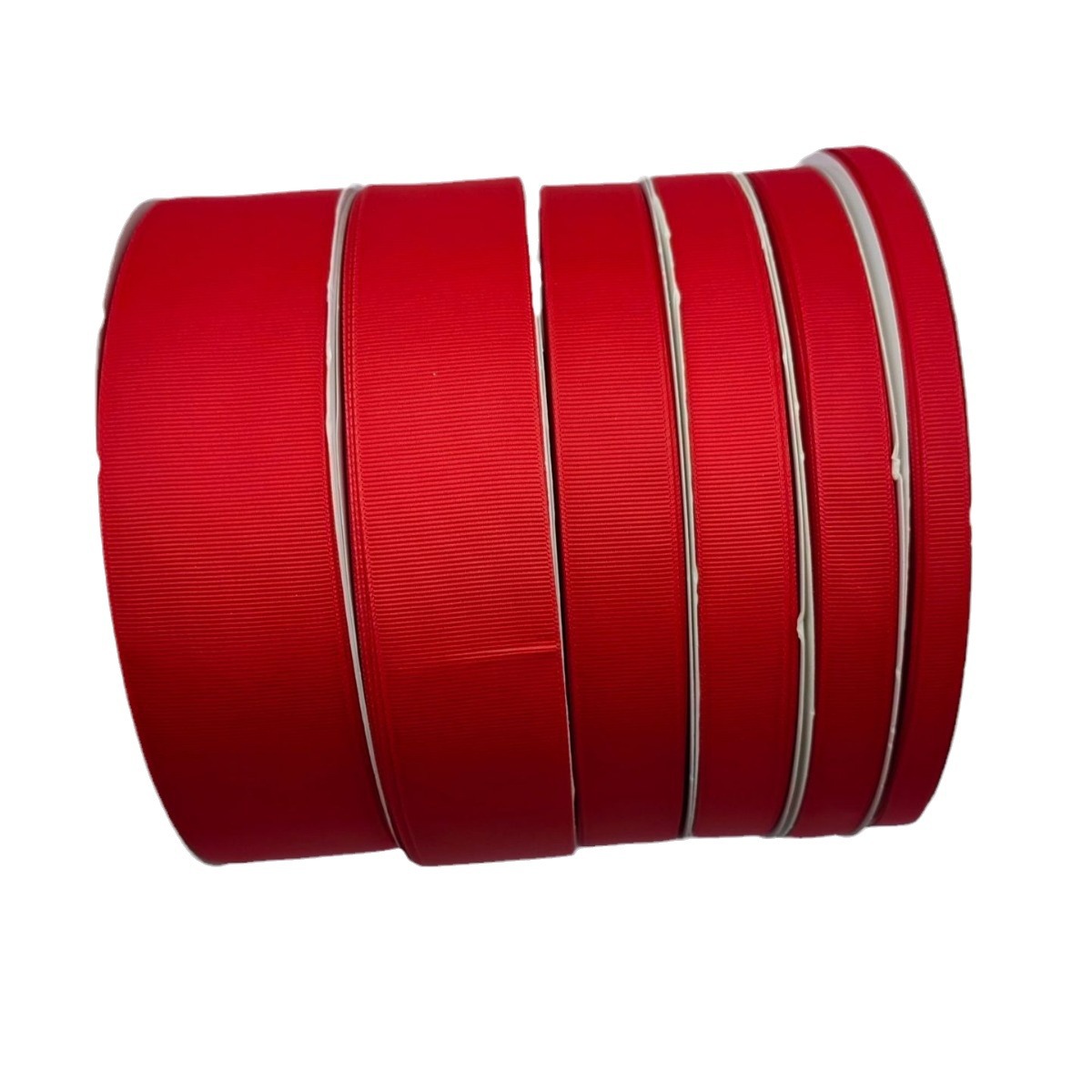 Suministro directo de fábrica 0,3 cm-5cm hilo grueso cinturón ropa textiles para el hogar Accesorios embalaje gran Cinta Roja al por mayor