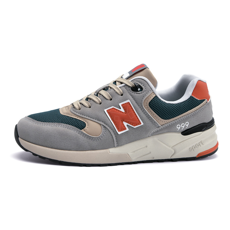 Primavera y otoño New Bailun Cool Running Classic 999 Series Calzado deportivo Calzado para hombre Pareja Todo fósforo Casual para hombre Calzado para correr Mujer
