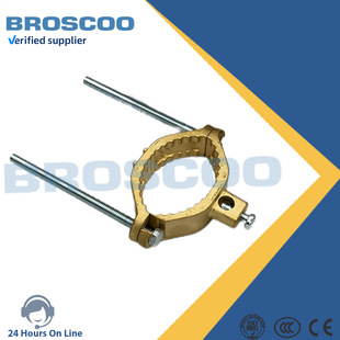 Special-shaped clamp bolt clamp grounding rod factory direct copper clamp brass cable connector power fittings