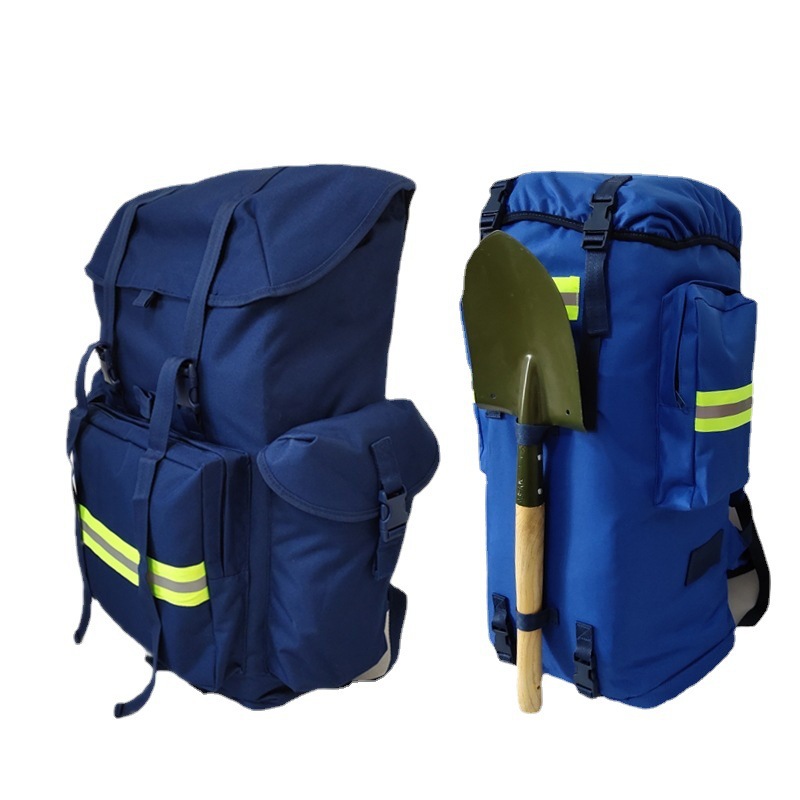 Wholesale Fire Rescue Large Backpack Outdoor Backpack Fire Carrying Equipment Backpack Flame Blue Carrying Equipment Camouflage