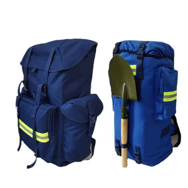 Wholesale Fire Rescue Large Backpack Outdoor Backpack Fire Carrying Equipment Backpack Flame Blue Carrying Equipment Camouflage