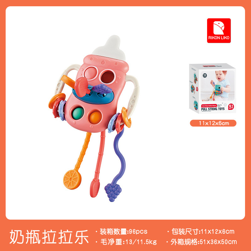 Juguete de agarre para bebés, con diseño colorido, para estimular el desarrollo