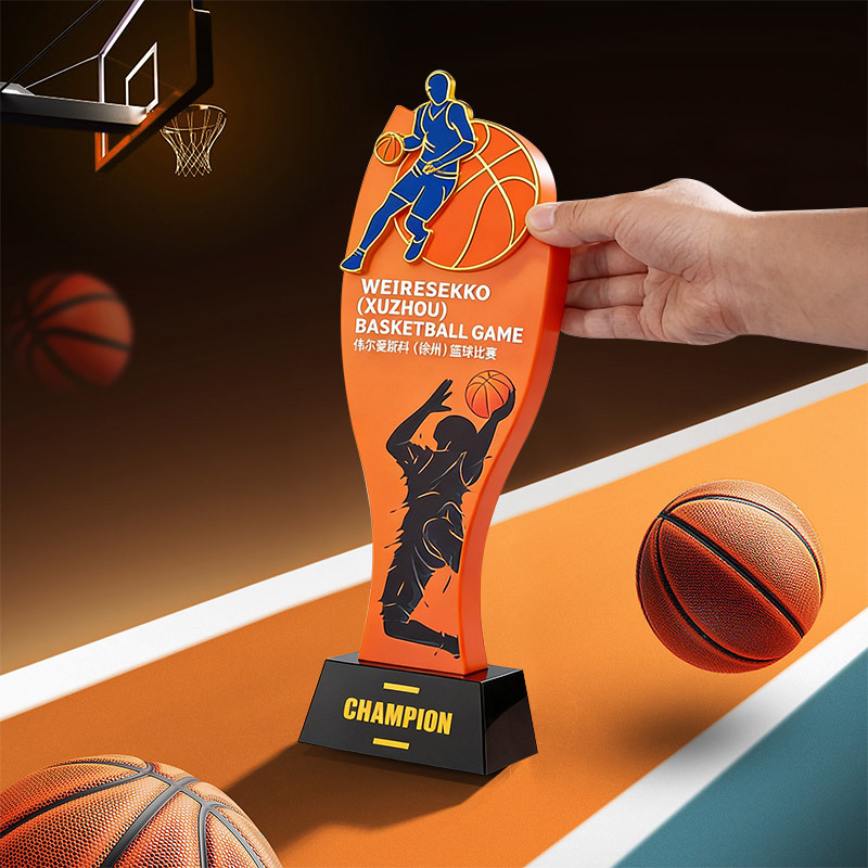 Powerful Factory Sports Series Crystal Trophy Annual Meeting Award Event Series Medal Small Batch Custom Color-Printed Basketball Award Powerful Factory Sports Series Crystal Trophy Annual Meeting Award Event Series Medal Small Batch Custom Color-Printed Basketball Award
