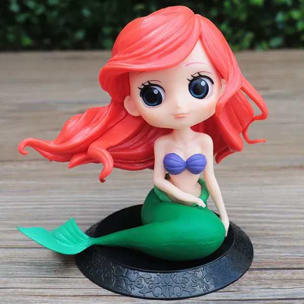 Sitting Mermaid 15cm-simple installation
