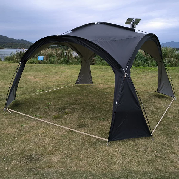 Dome Canopy Outdoor Spherical Oversized Yurt Sunscreen Sunshade Windproof Camping Room Warm Tent