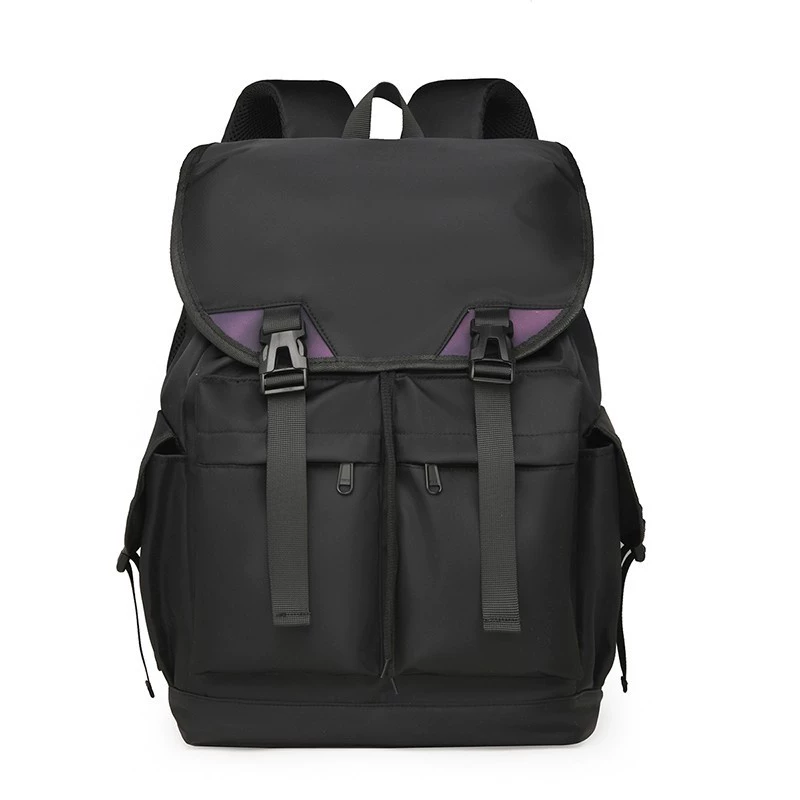 Men's trend fashionable backpack for elementary school students, water repellent wear-resistant laptop, travel bag, business version